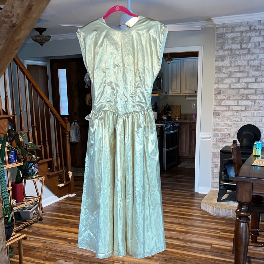 Fun Gold Sleeveless Costume Dress